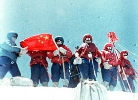 中国登山健儿的历次登顶珠峰